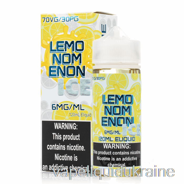 Vape Ukraine ICE Lemonomenon - Nomenon E-Liquids - 120mL 6mg